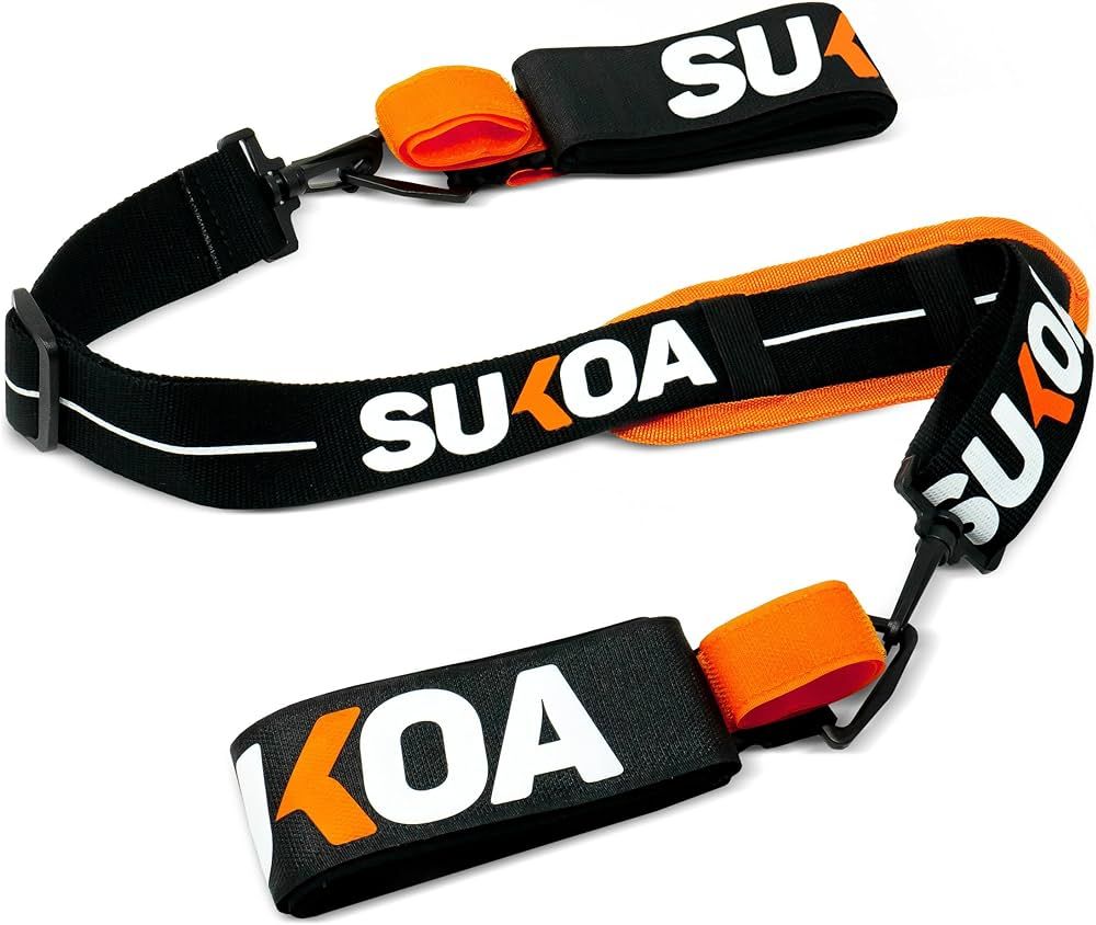 Sukoa Ski & Pole Carrier Straps – Shoulder Sling with Cushioned Holder Protects from Scratches ... | Amazon (US)