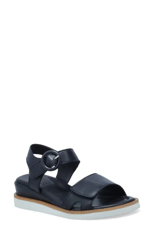 Miz Mooz Eva Ankle Strap Platform Wedge Sandal in Black at Nordstrom, Size 9-9.5Us | Nordstrom
