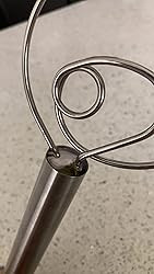 Amazon.com: Zulay Kitchen 13-Inch Danish Dough Whisk - Wooden Danish Whisk for Dough with Stainle... | Amazon (US)