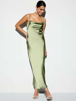 The Occasion by Old Navy Satin Cowl Maxi Dress | Old Navy (US)