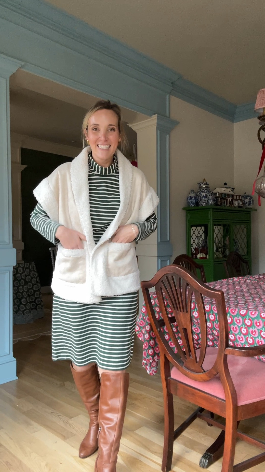 A Sunday spent running around called for a cute and comfy outfit! This shirt dress is everything! 

#LTKSeasonal #LTKMidsize #LTKFindsUnder100