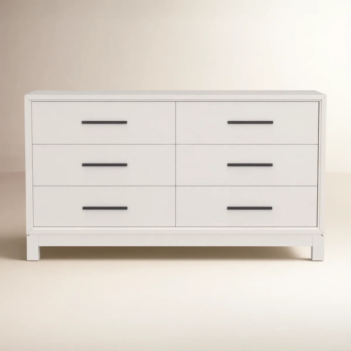 Wrightia 60" W 6-Drawer Fully Assembled Dovetail Dresser | Wayfair North America