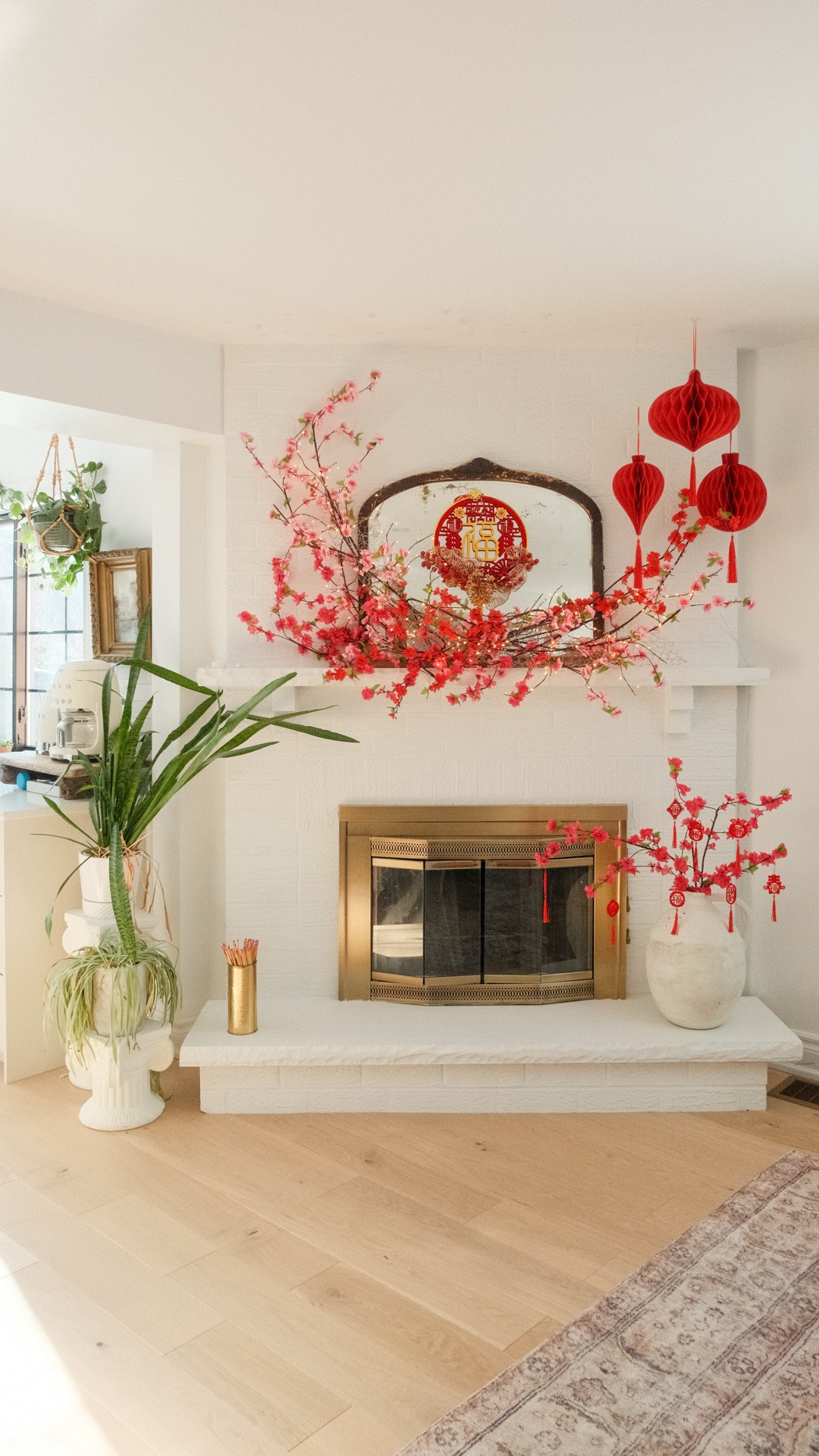 Decorate for Chinese New Year with me! I have a confession to make, I use to dislike how CNY decor is always so bright and red. But as I grow older, I have learned to appreciate and love the boldness and cheerfulness of the decor.

We decorate with red because it is an auspicious colour said to bring good fortune and welcome luck. But it’s was also believed to ward off evil so you’ll see a lot of people wear and decorate with red before the Spring Festival!

It’s not just the colour that is symbolic but all the motifs you see are also rife with meaning. The firecracker pendants we decorate with is meant to be a nod to the fireworks that are launched on New Year’s day to drive away evil and to welcome the new year. 

The fish motif is used a lot because the word fish in Chinese sounds like the word abundance so we’ll eat fish and decorate with fish motifs!

You’ll see a lot of cheery and plum blossoms with red envelopes or red charms hung on the branches because it is a tree that will bloom in the harshest winter. It represents the hope and promise of life even in the midst of hardship.

All the couplets and phrases you see being hung on door frames and walls all say wonderful well wishes and blessings to those who enter your home. Everything is beautiful to me now because of the richness in culture and tradition. 

I have come to love decorating for Chinese New Year and love sharing it with you! There’s going to be more to come so make sure to follow along.

#LTKSeasonal #LTKWatchNow