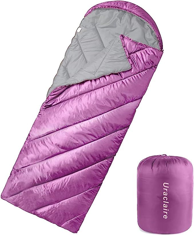 Uraclaire XL Sleeping Bag All Seasons,Lightweight and Waterproof, Great for Adults and Kids Outdo... | Amazon (US)