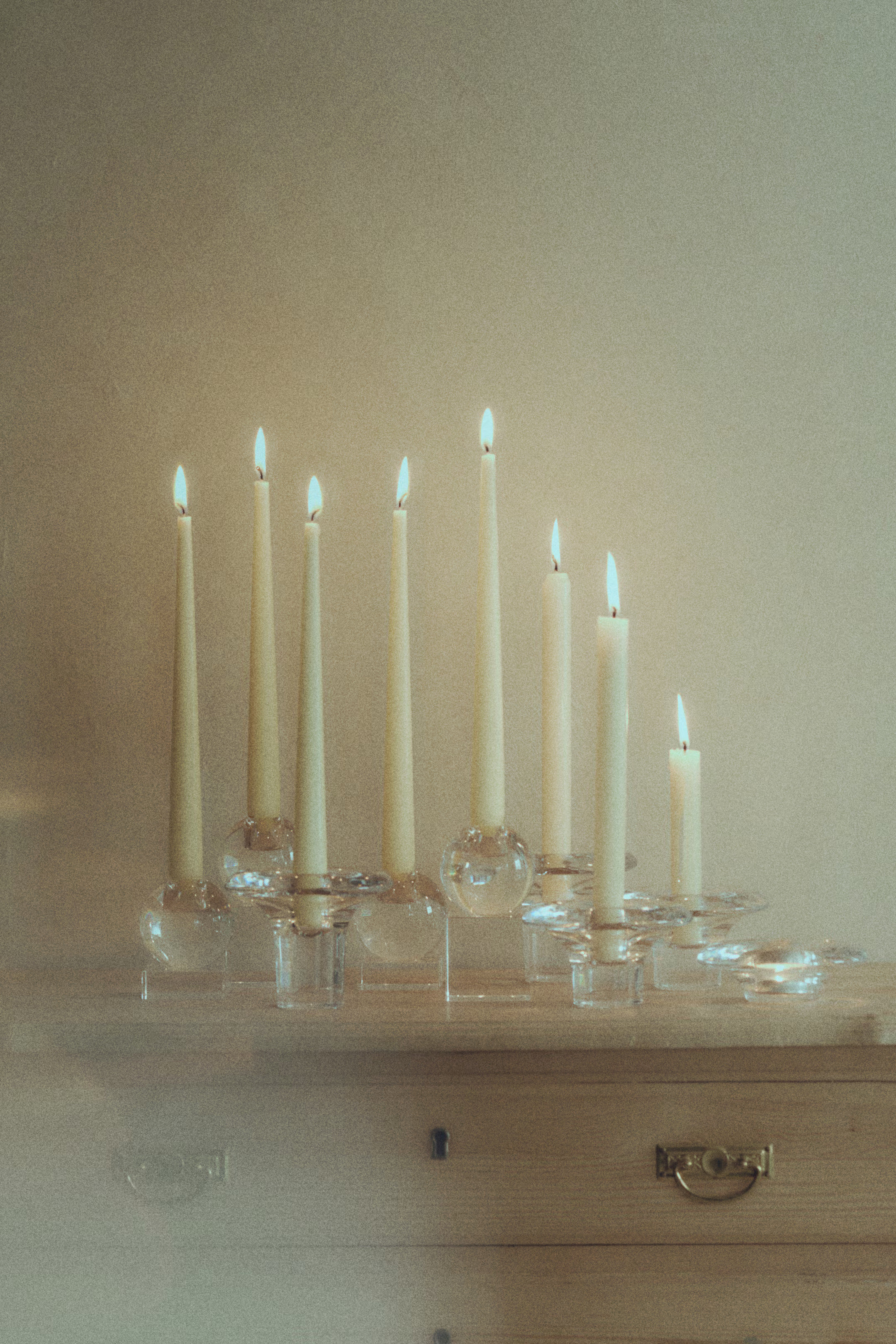 Tall Glass Candleholder | H&M (US + CA)
