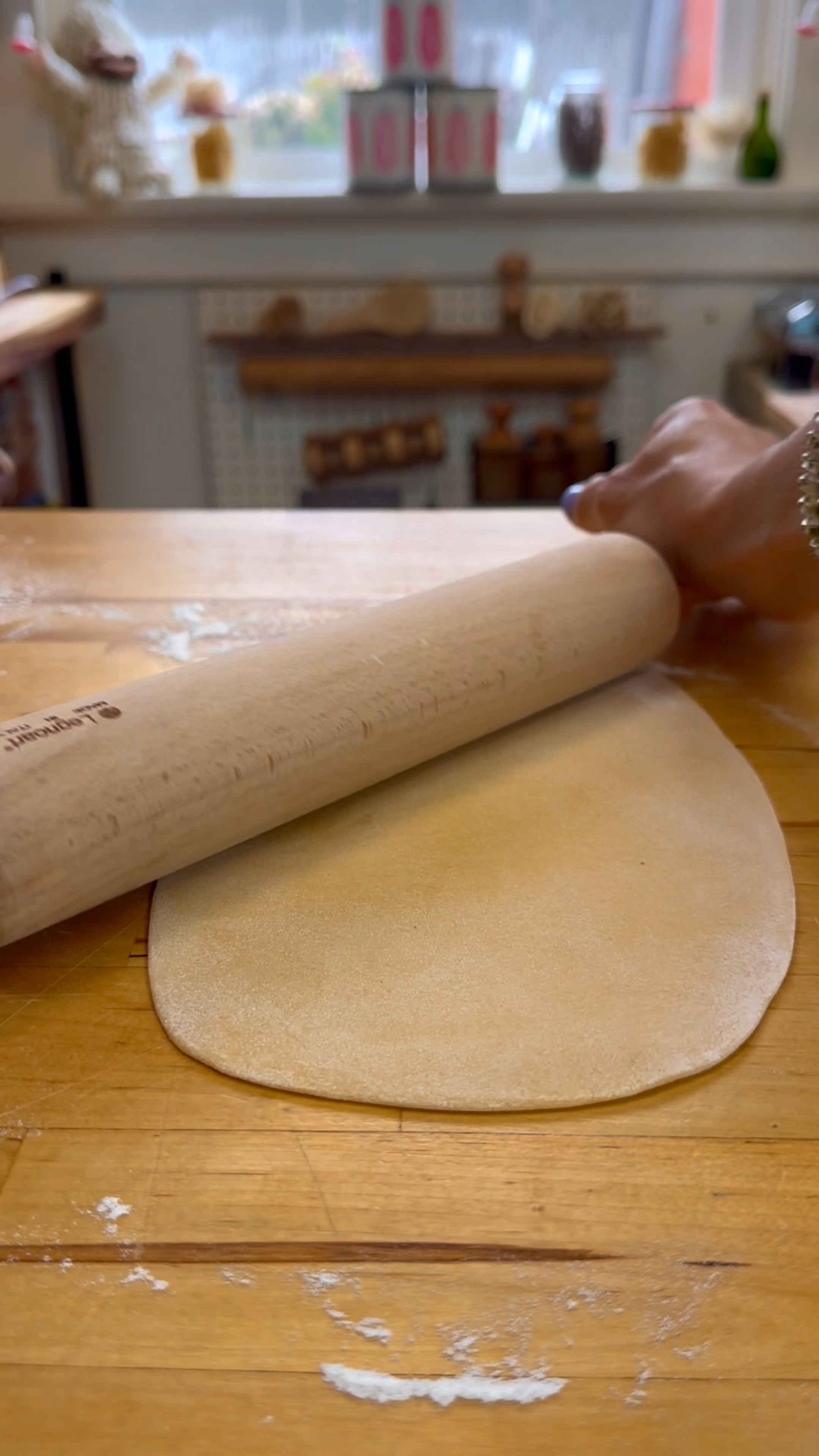 All you knead is a rolling pin to roll out your pasta sheet 😊

#LTKHome