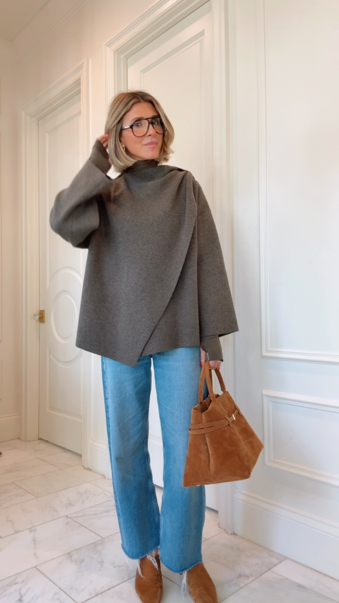 Today winter outfit. Love this sweater from Zara .

#LTKHoliday