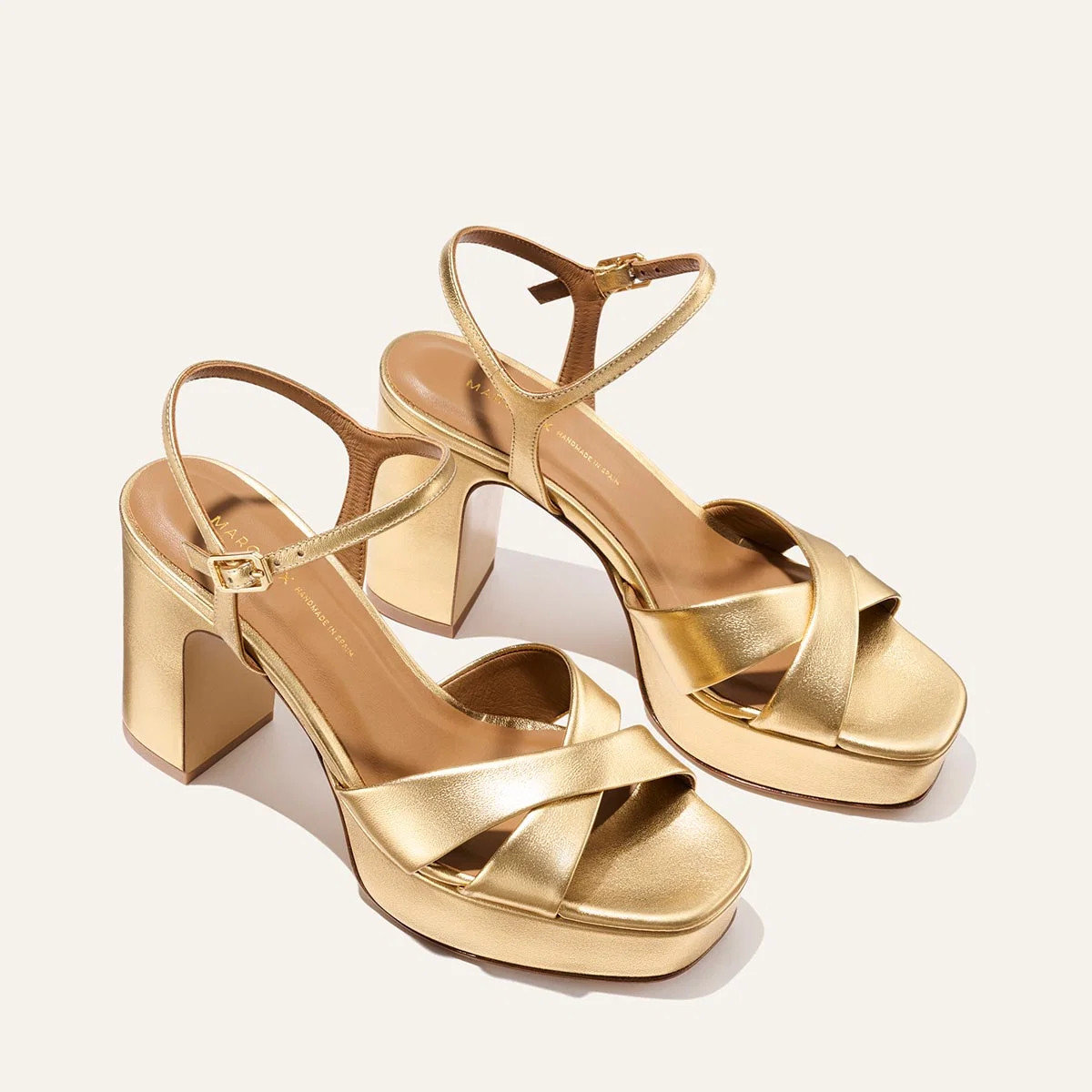 The Paloma Platform - Gold Nappa | Margaux