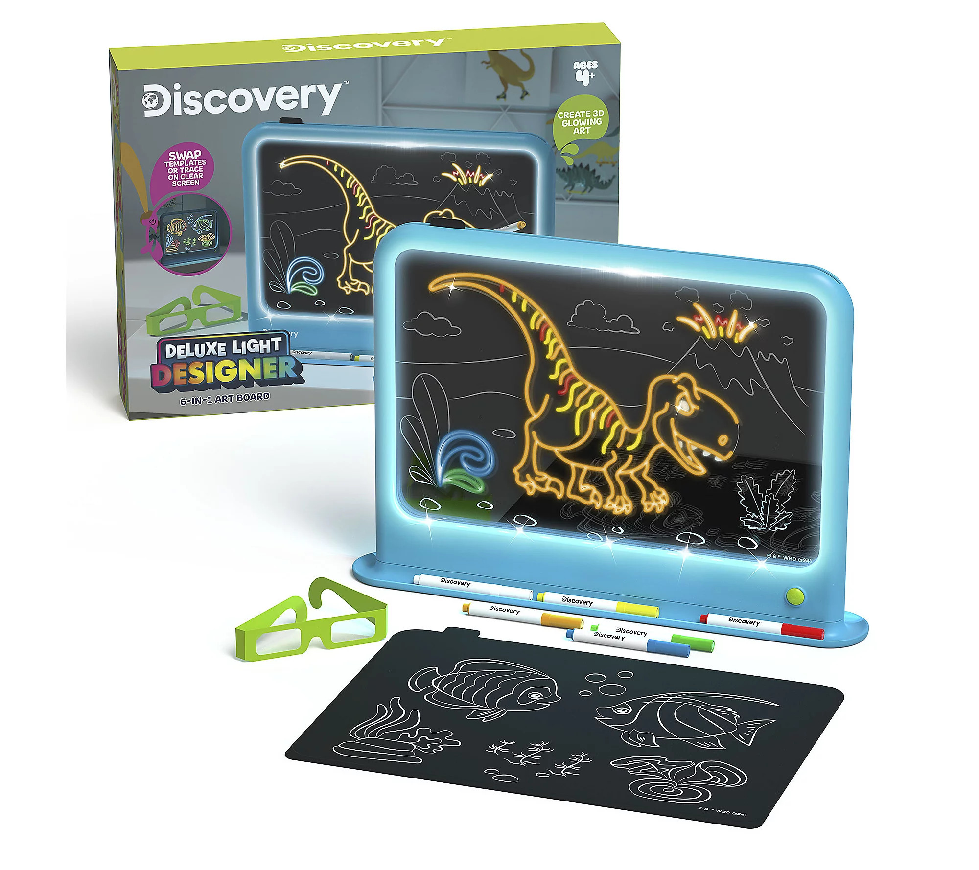 Discovery Kids Deluxe Light Designer Drawing Light | QVC