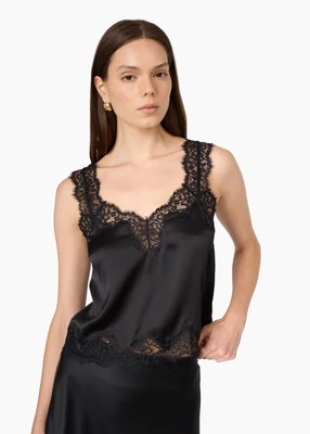 Tony Silk Camisole Black | CAMI NYC