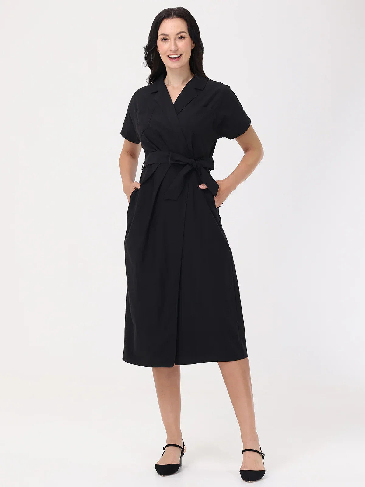 89th & Madison Wrap Shirtdress | 89th + Madison