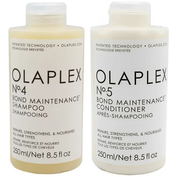 ($56 Value) Olaplex No. 4 and No. 5 Shampoo and Conditioner Set, 8.5oz Each | Walmart (US)