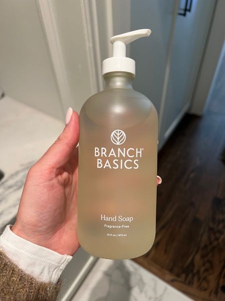 The prettiest new bottle for branch basics hand soap!

#LTKhome
