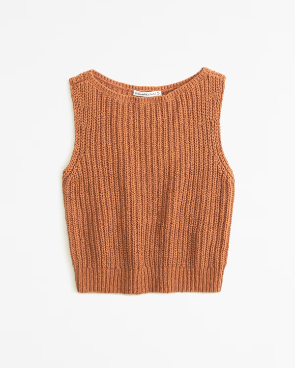 Easy Slash Sweater Tank | Abercrombie & Fitch (US)