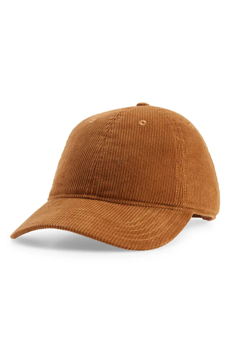 Corduroy Baseball Cap | Nordstrom