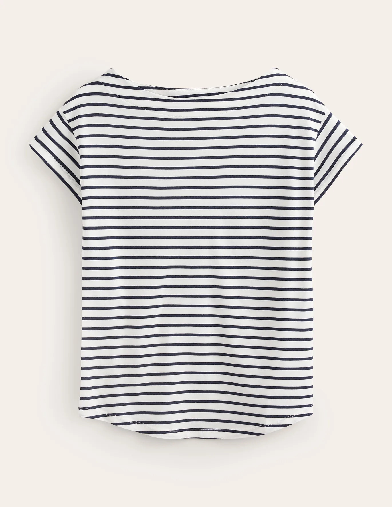 Supersoft Boat Neck T-Shirt | Boden UK