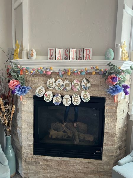 Easter fireplace!

#LTKfamily #LTKhome #LTKSeasonal