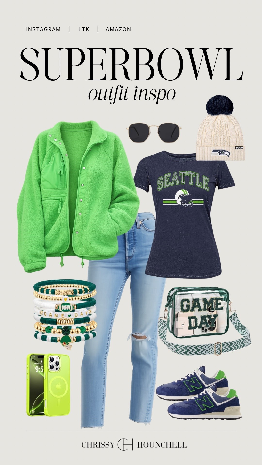 Gameday fits 
#Superbowl #amazon 

#LTKgrwm #LTKdayinmylife #LTKOver40