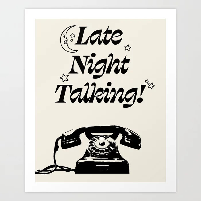 Talking Art Print by Mlgrs Design | Society6