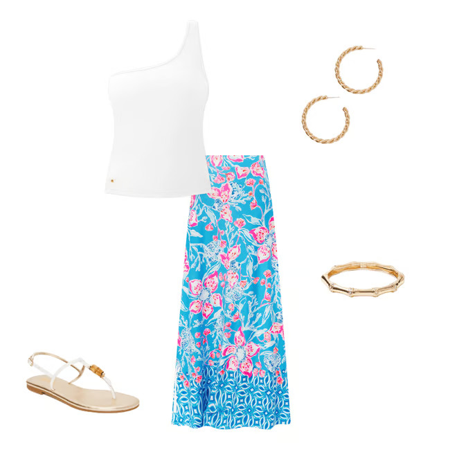 Adea Maxi Skirt | Lilly Pulitzer | Lilly Pulitzer