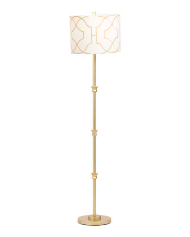 64In Metal Floor Lamp, Gold | TJ Maxx