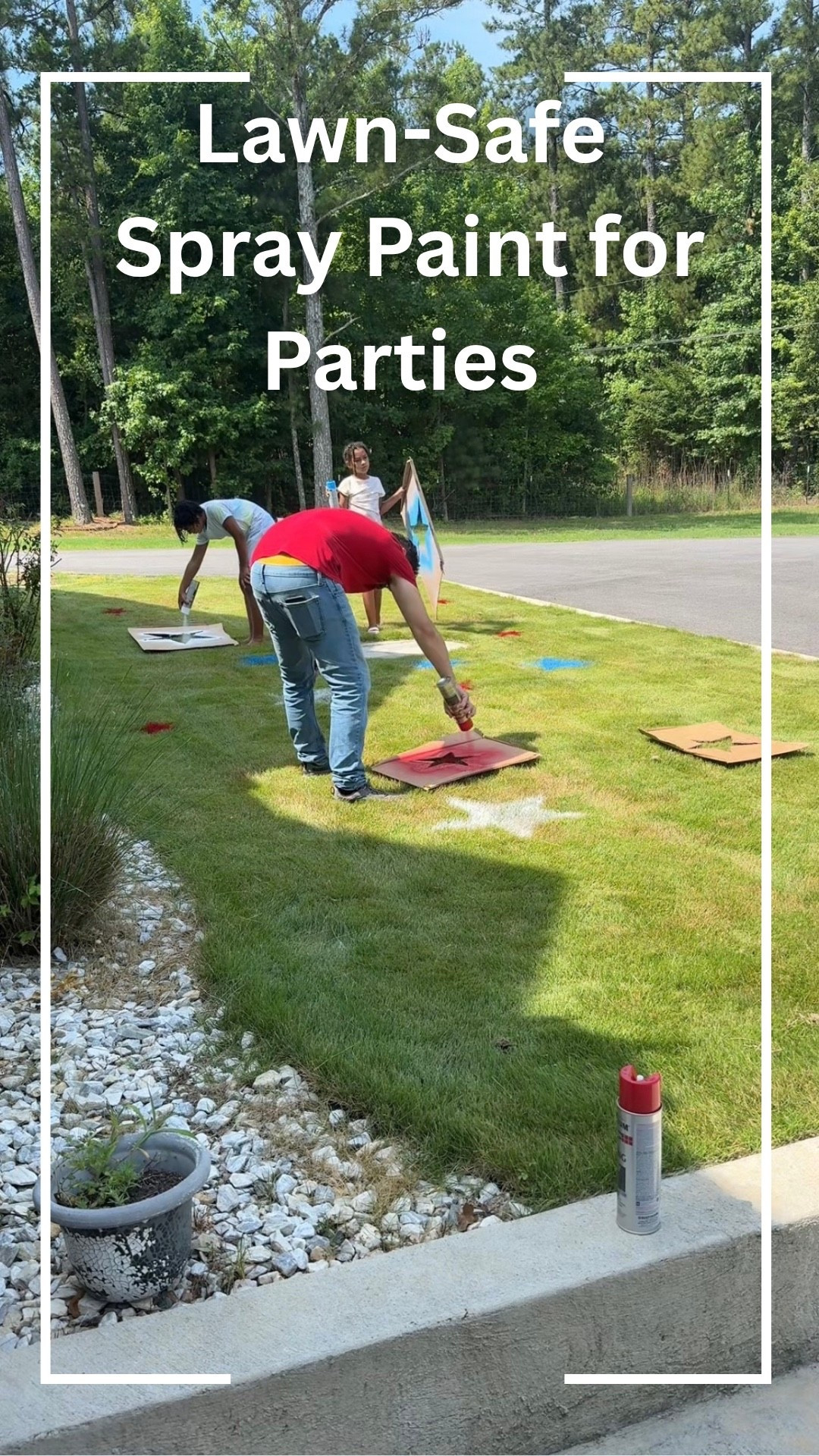 Lawn Safe Spray Paint! #decoration #party #lawndecor

#LTKselfcare #LTKHome