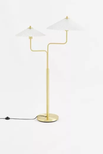 Rice Paper Floor Lamp - White - Home All