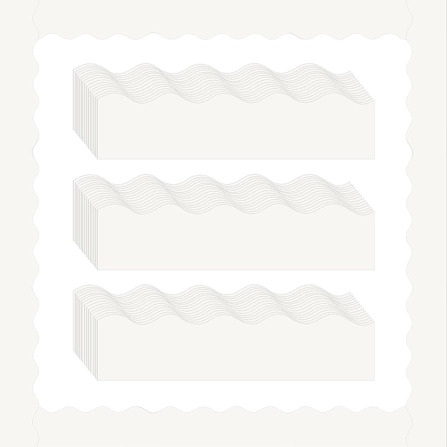 Containlol 118 Feet Bulletin Board Borders, Scalloped Classroom Borders Trim for Christmas Holida... | Amazon (US)