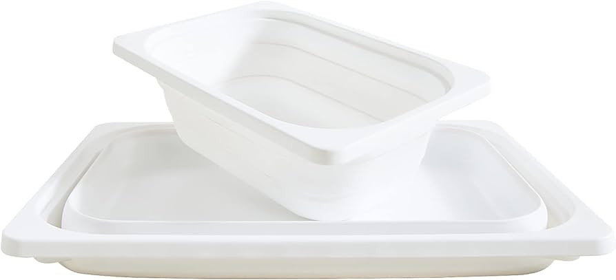 Beright 2 Pack Storage Bins, Collapsible Wash Basin Folding Dish Tub Sink, Space Saving for Dishi... | Amazon (US)