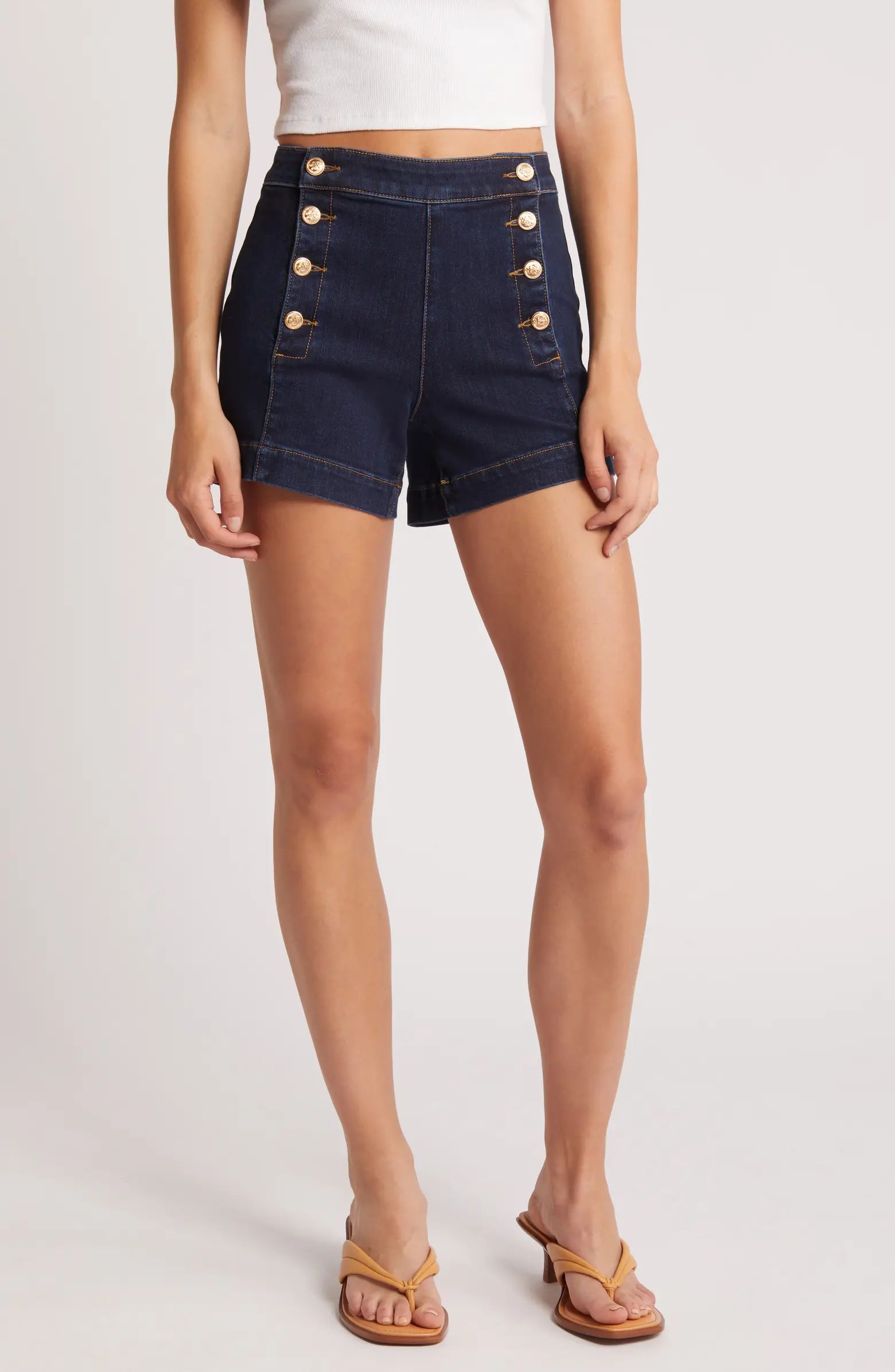 Sailor Denim Shorts | Nordstrom