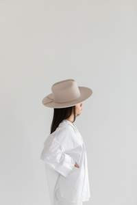 Ezra Western Hat - Ivory | Gigi Pip
