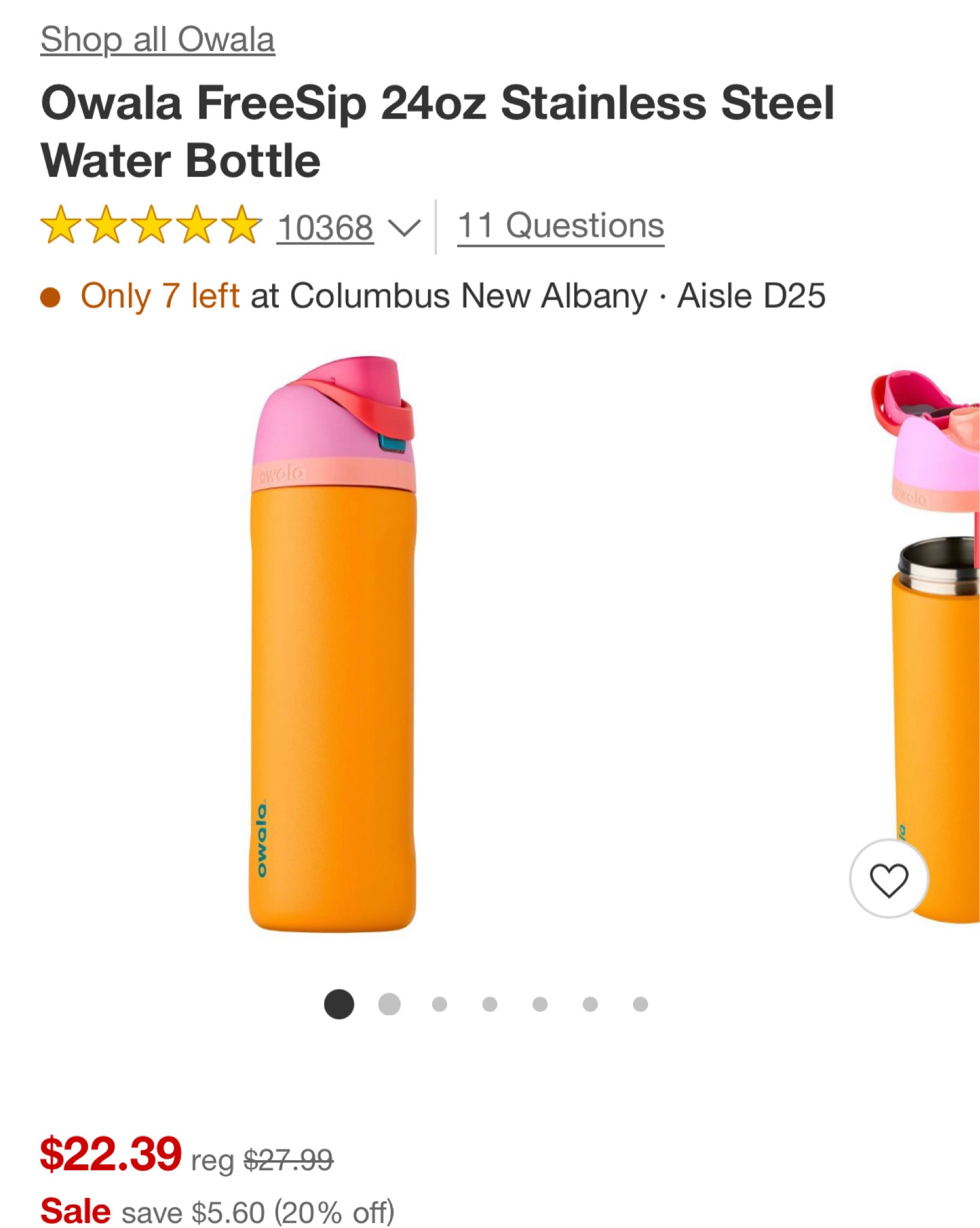 Our favorite water bottles are on sale right now! We love the straw/sip combo bottles!

#LTKsalealert #LTKGiftGuide #LTKCyberWeek