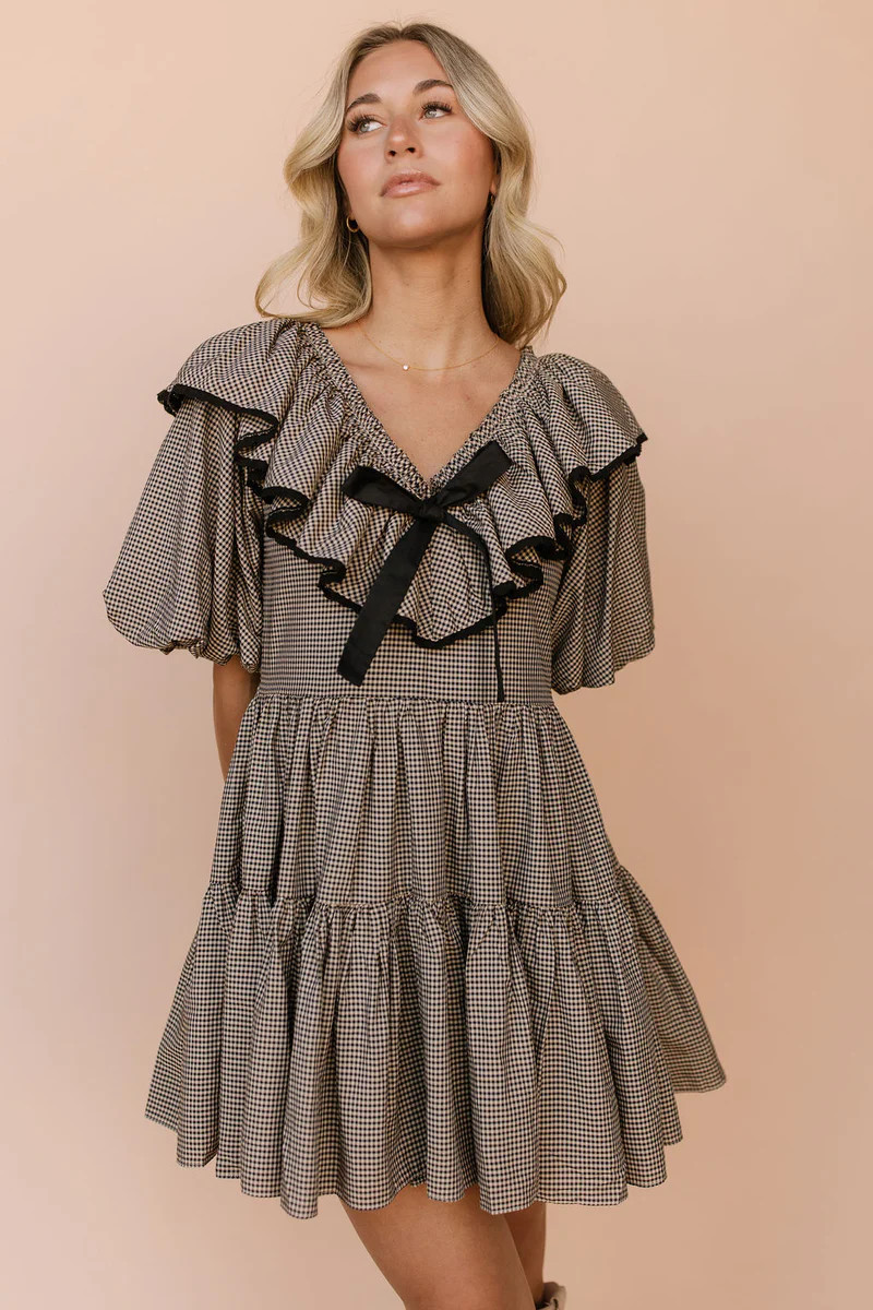 Shi Gingham Dress | Henly
