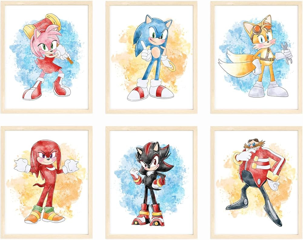 Nistio® Hedgehog Kids Wall Art Prints, Hedgehog Kids Room Decor, Hedgehog Watercolor Prints, Hed... | Amazon (US)