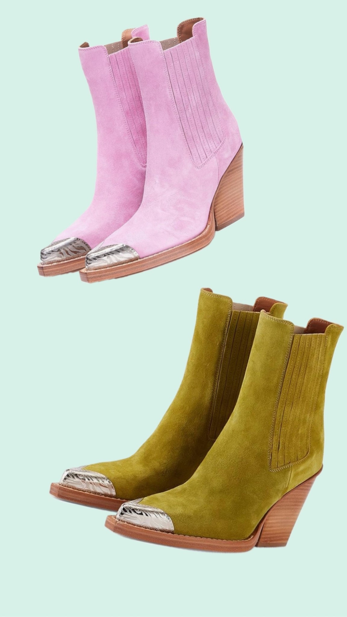 Colorful suede booties 💖💚

#LTKGiftGuide #LTKFindsUnder100