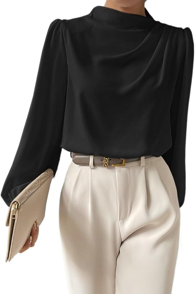 Womens Long Sleeve Blouse Top for Women | Amazon (US)