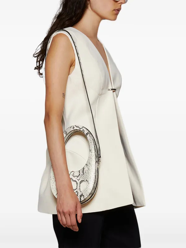 Coperni snake-print Shoulder Bag  | White | FARFETCH GR | Farfetch Global