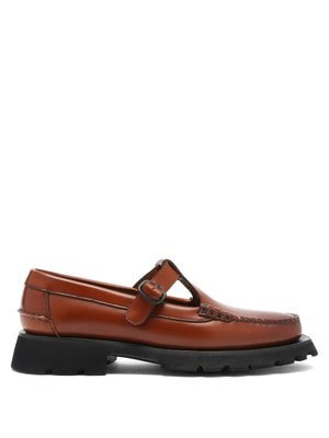 Albert Sport T-bar raised-sole leather loafers | Hereu | MATCHESFASHION UK | Matches (UK)