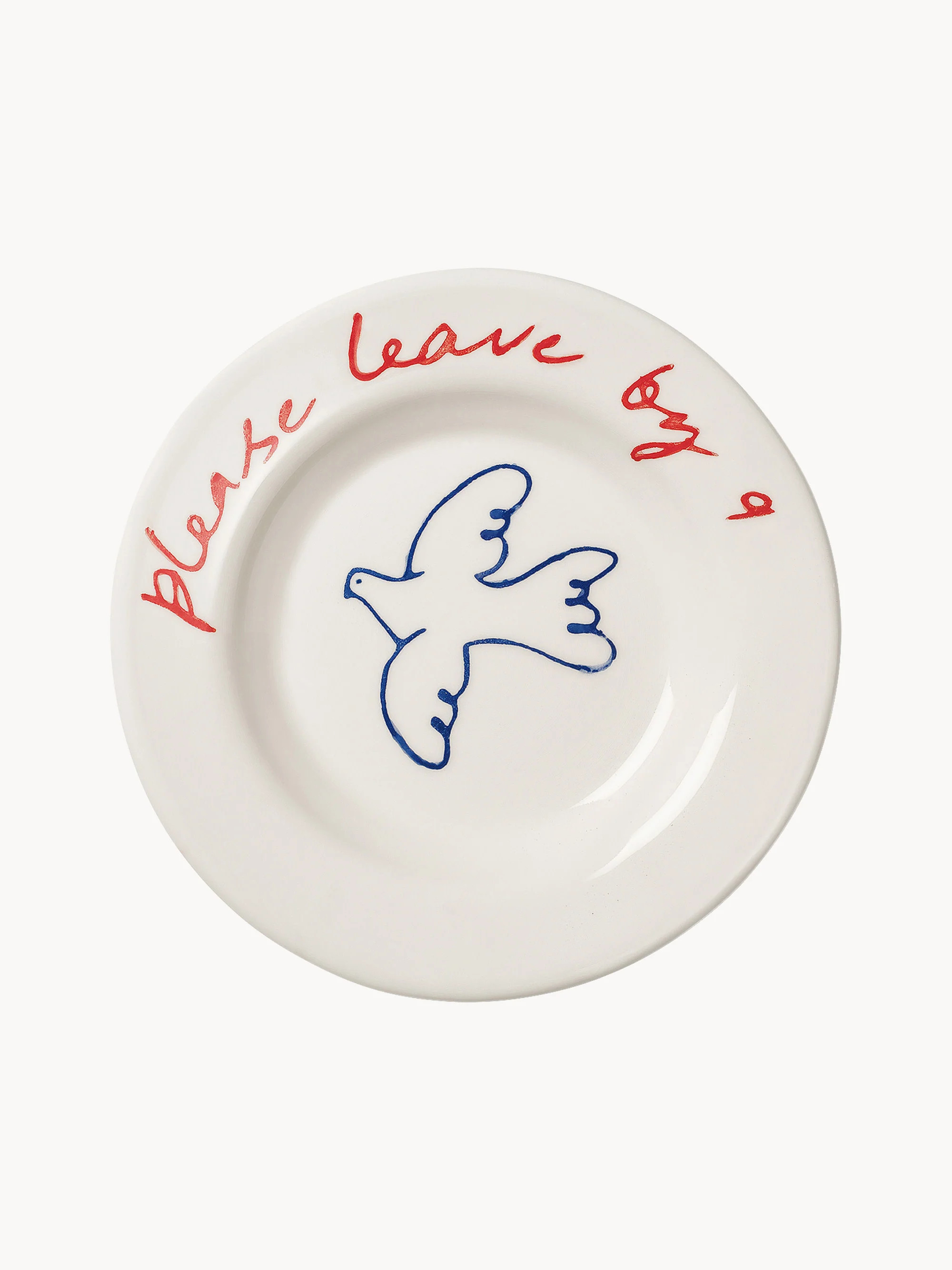 Handbemalter Dessertteller Bird | Westwing | Westwing EU