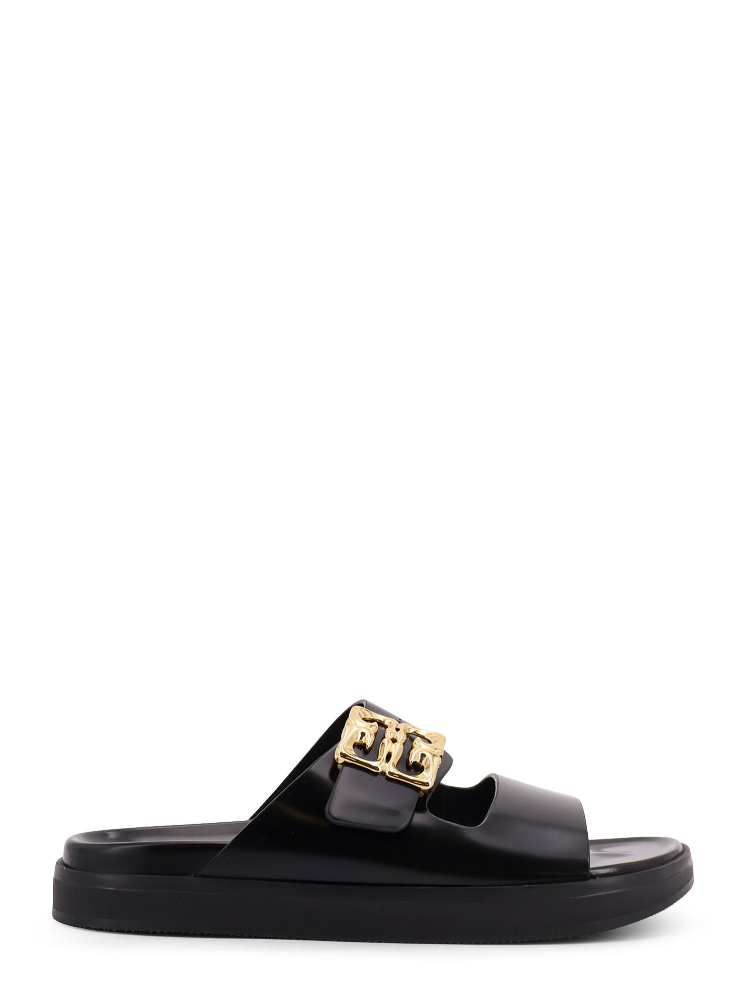 Givenchy 4g Liquid Dad Leather Slides | Italist.com US