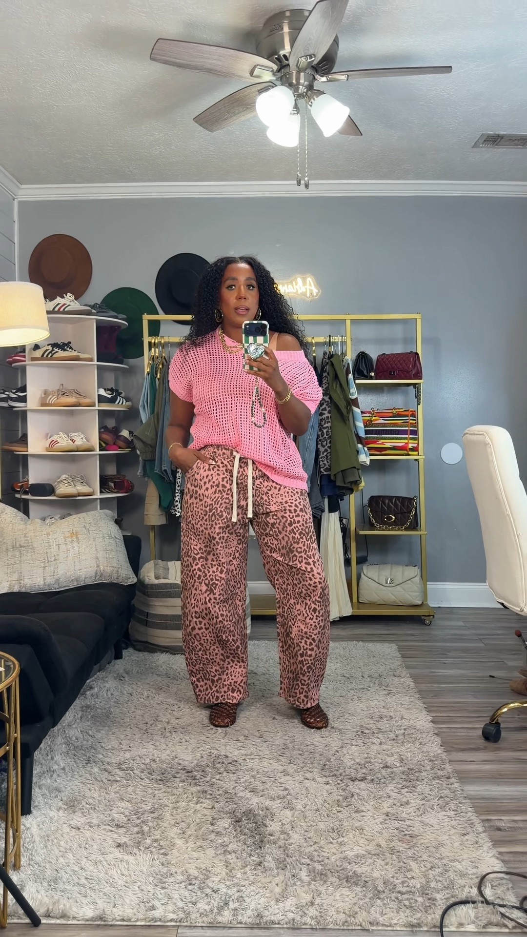 Doctor’s appointment but make it cute 💕
This comfy + effortless Amazon look is giving “I didn’t try… but I did” 😌 The knit top is lightweight and breathable, and these wide leg leopard pants are THAT girl—easy, flowy, and still make a statement. Perfect for running errands, appointments, or just feeling put together without the effort.

Everything linked in my LTK 🛍️

SIZING REFERENCE/stats- 5’5”, 165 lbs, size 10

#amazonfashion #amazonootd #over40style #casualoutfitideas #effortlessstyle #everydayoutfit #amazonfinds #leopardprint #widelegpants #comfystyle