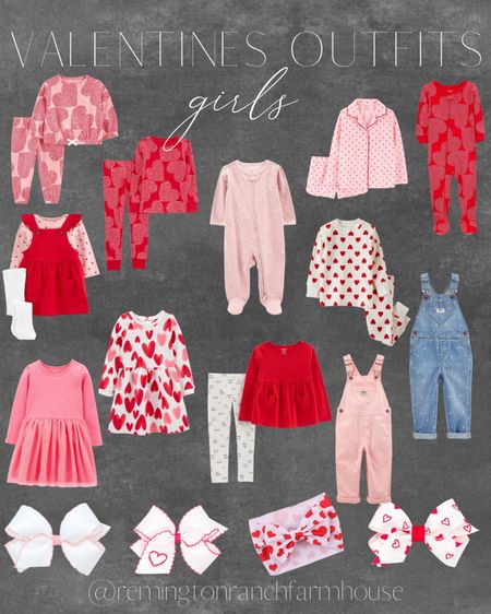 Girls Valentines Outfits - Kids Valentines Outfits - Children’s valentines outfits - girls valentines clothing 

#LTKSeasonal #LTKkids #LTKbaby