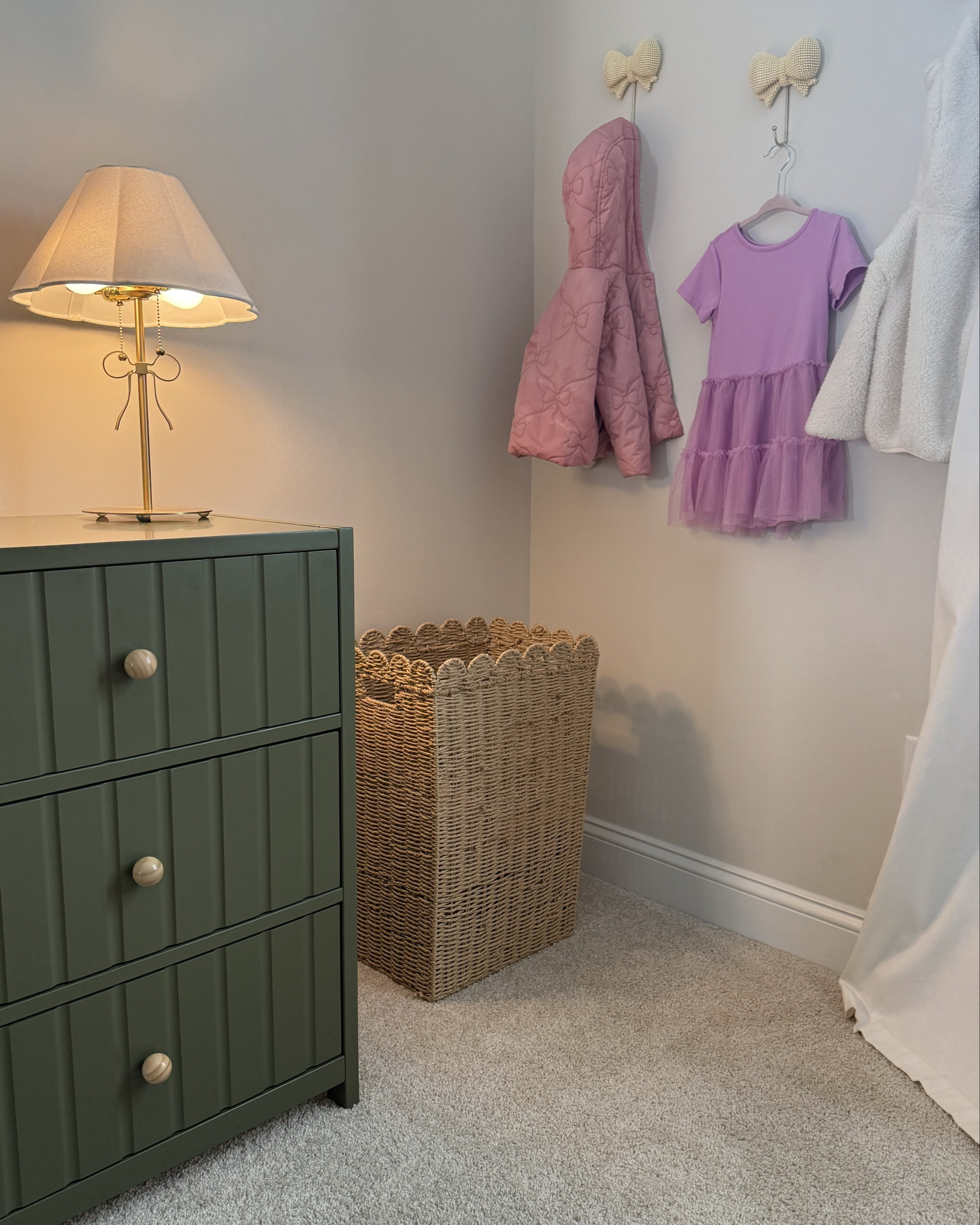 My daughter’s dresser is one of my favorite pieces  … obsessed with the color and how sturdy it is !

Bedroom, dresser, toddler, Wayfair, sale, lamp, light, rug, area rug 

#LTKHome #LTKFindsUnder100 #LTKSaleAlert