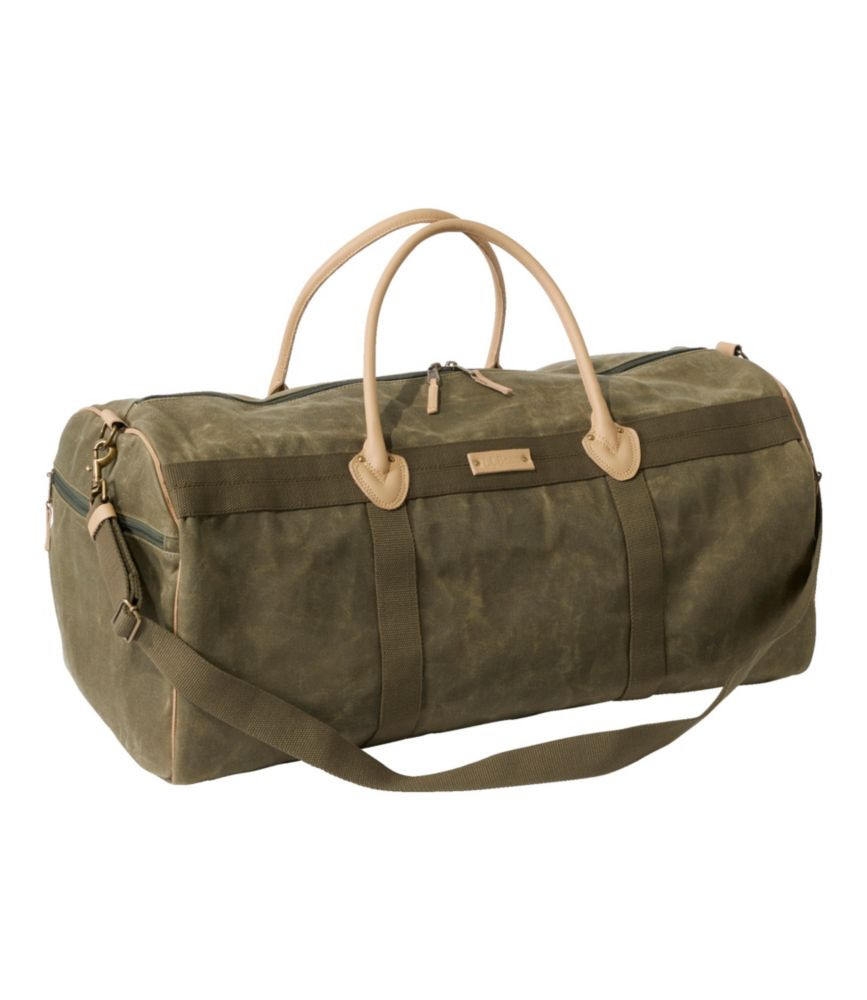 Waxed Canvas Duffle, Large | L.L. Bean
