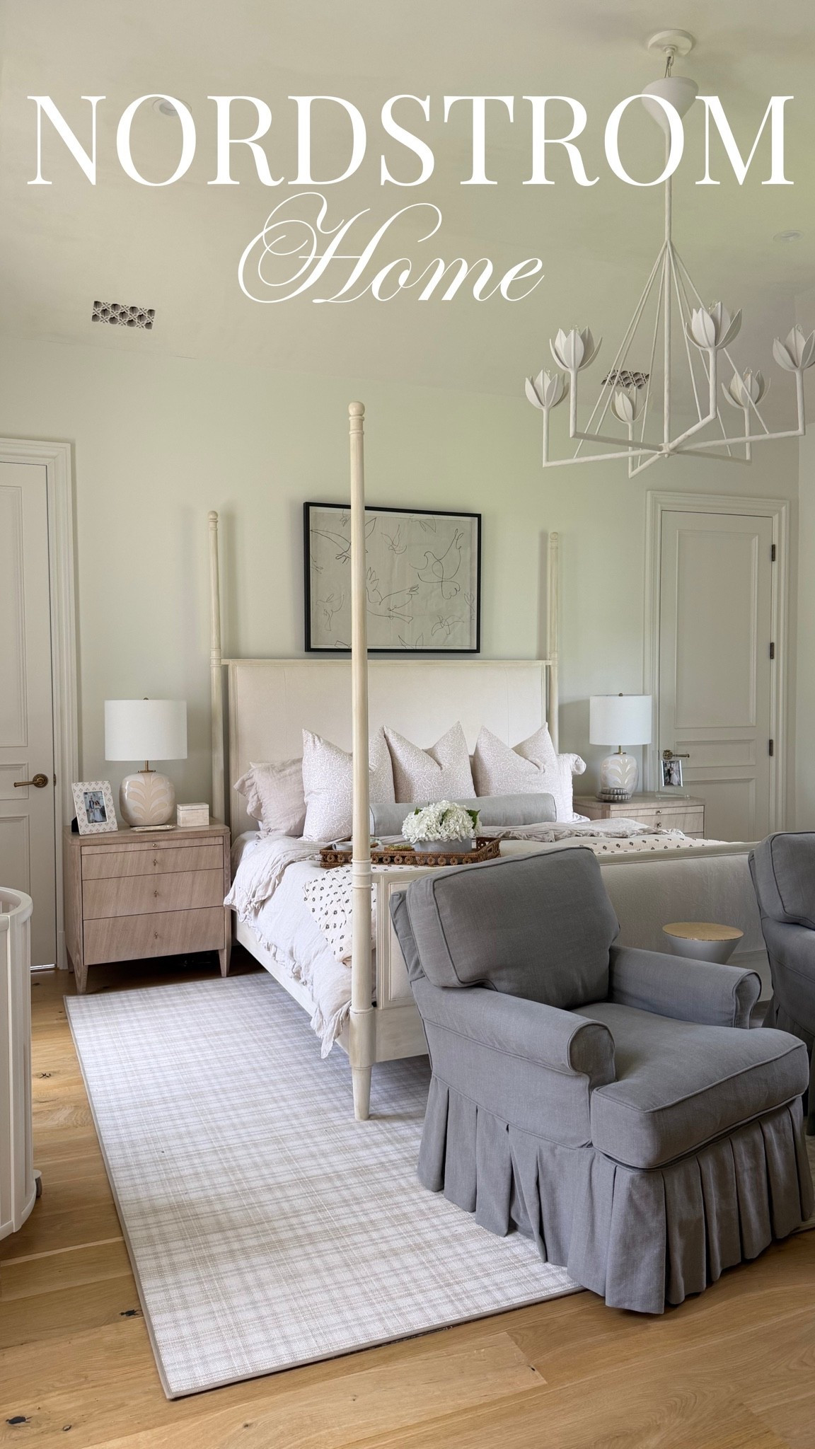Bedroom refresh with @nordstrom! I know I’ll be spending a lot of time in my bedroom after the birth of our third child. These beautiful touches from Nordstrom help made the bedroom a calming and beautiful space! 🤍

#NordstromPartner

#LTKmomlife #LTKdayinmylife #LTKHome