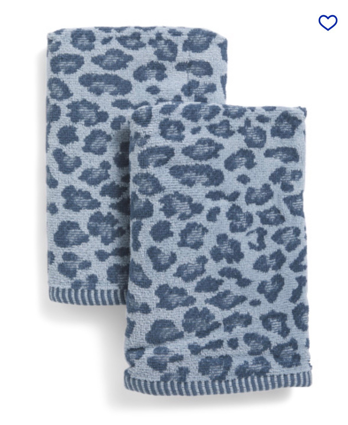 These blue leopard towels are so cute!!! 

#LTKSeasonal #LTKHome #LTKSaleAlert