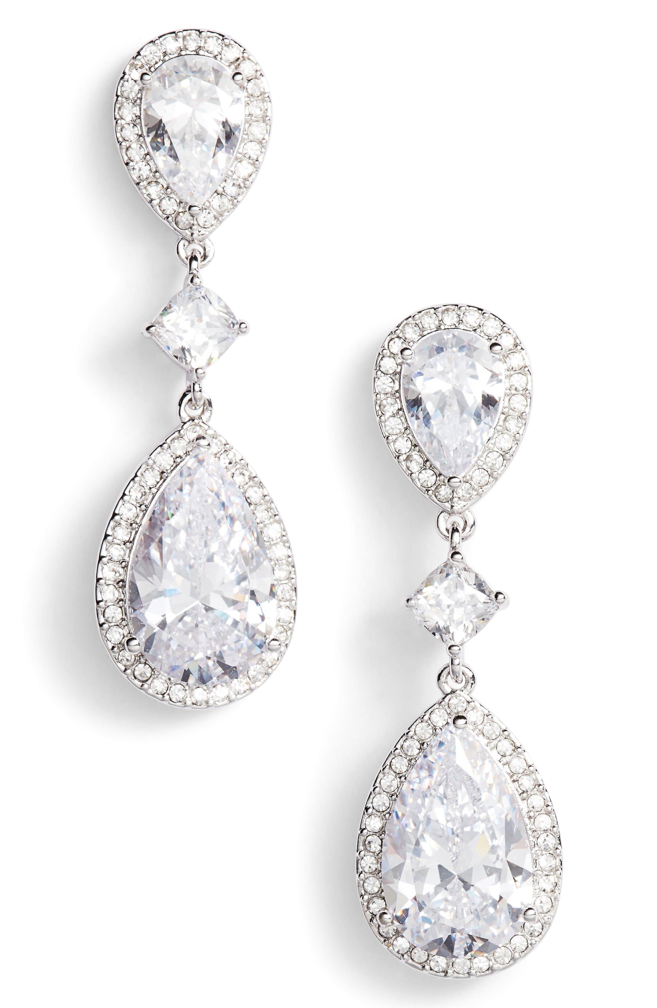 Nadri Cubic Zirconia Drop Earrings | Nordstrom