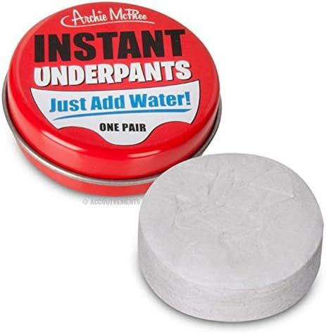 Amazon.com: Archie Mcphee Instant underpants. Just add water one pair : Clothing, Shoes & Jewelry | Amazon (US)
