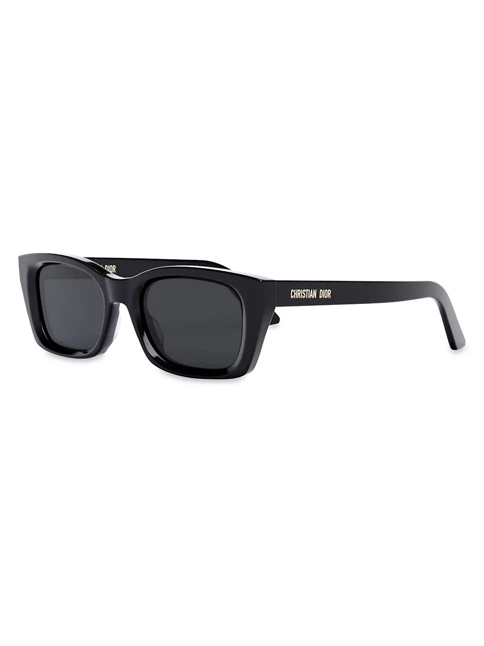 Diormidnight S3I 52MM Rectangular Sunglasses | Saks Fifth Avenue