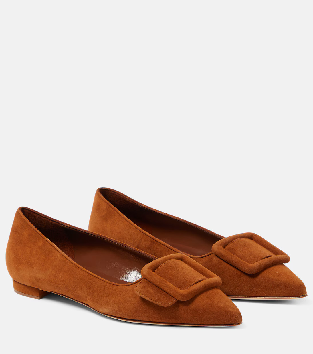 Maysale suede ballet flats | Mytheresa (US/CA)
